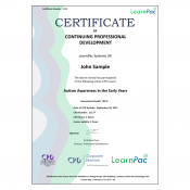 Autism Awareness in the Early Years - Level 2 - Online Training Course - CPDUK Accredited - Image 3