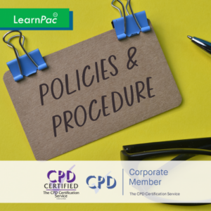 Policies and Procedures in Setting Up a Nursery - Online Training Course - CPDUK Accredited