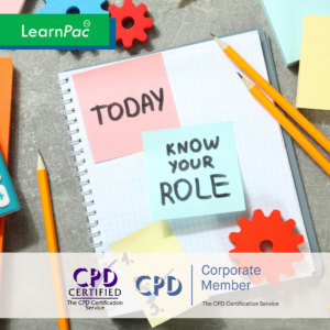 Understanding Your Role – Level 1 – Online CPD Course - LearnPac Systems UK